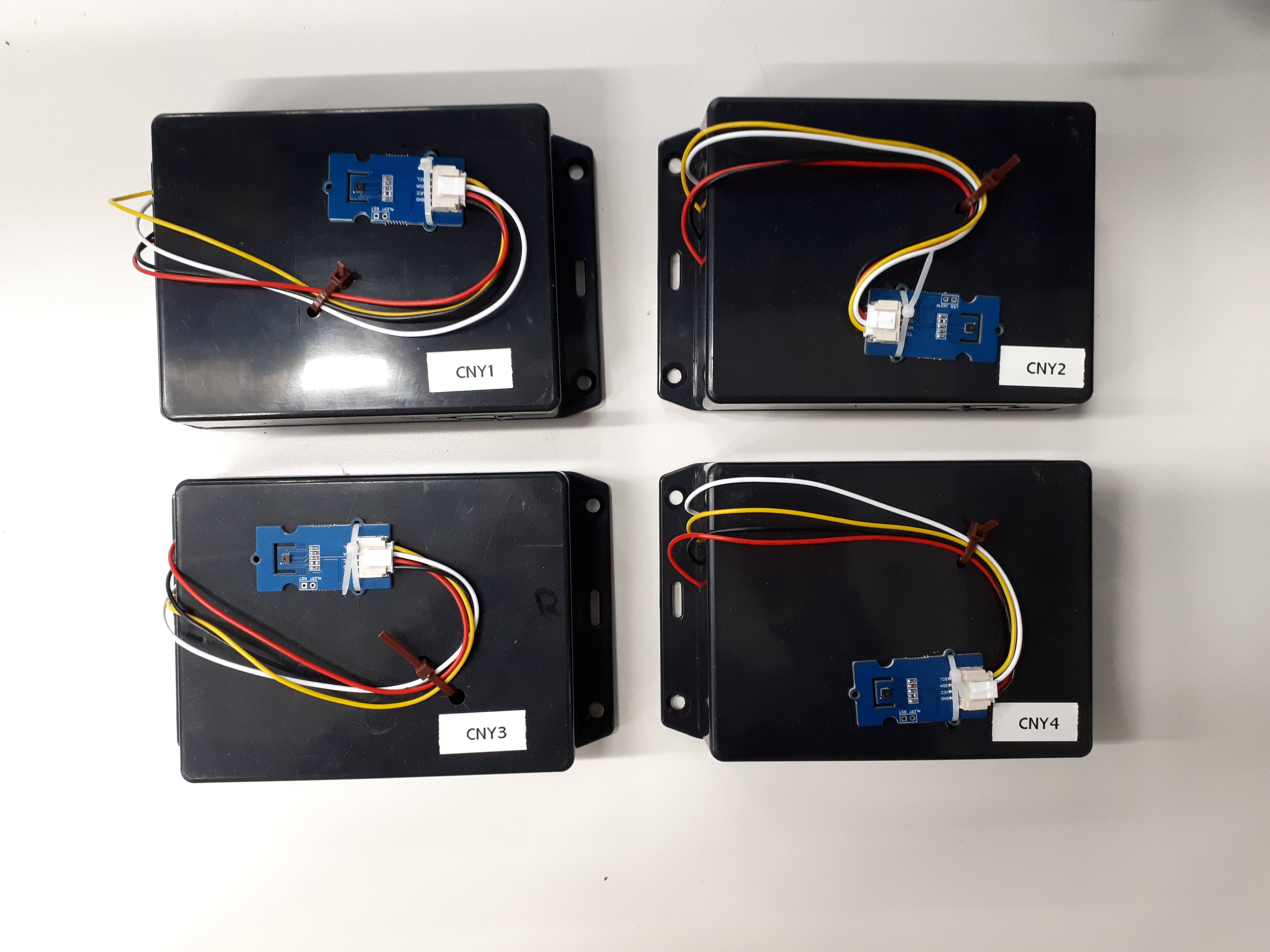 Neutron electric dipole moment temperature sensors