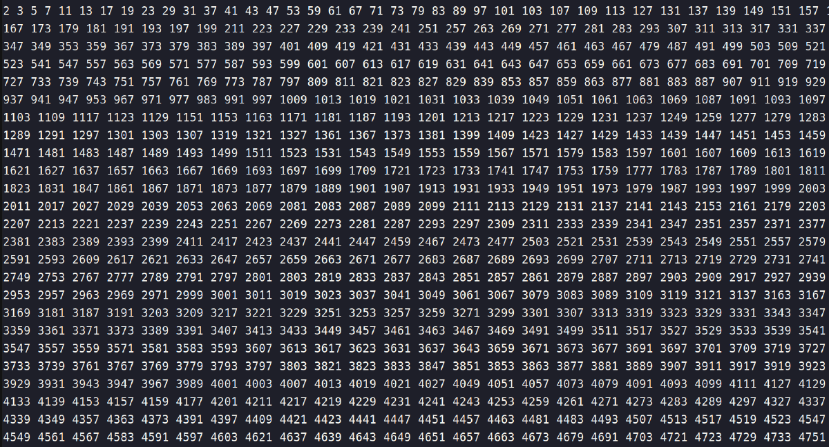 Project Euler Problem #500